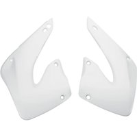 HO03664#041 - HO03664#041 - UFO Radiator Scoops - Honda CR 125/250 2000-01 - White