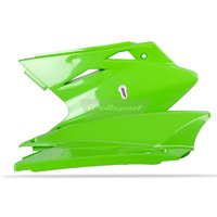 Polisport Side Panels - Kawasaki KXF450 2006-08 - Green