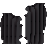 Image of Polisport Radiator Louvres - Kawasaki KXF250 2021-23, KXF450 2016-23 - Black