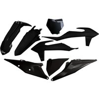 KTKIT522F@001 - KTKIT522@001 - UFO Full Plastics Kit - KTM SX 125/250 & SXF 250/350/450 2019-22 - Black