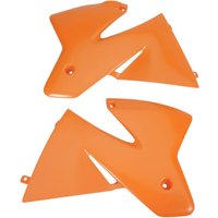 KT03040#127 - KT03040#127 - UFO Radiator Scoops - KTM EXC/ SX 1998-2000 - Orange