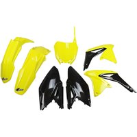 Image of SUKIT417F@999K - SUKIT417@999K - UFO Full Plastics Kit - Suzuki RMZ450 2014-17 - OEM '17