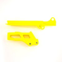 Polisport Chain Guide & Slider Kit - Suzuki RMZ250 2019-22, RMZ450 2018-22 - Yellow