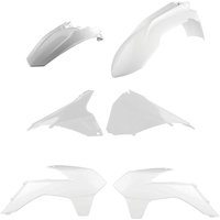Polisport Standard Plastics Kit - KTM EXC/EXC-F 2014-16 - Gloss White