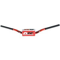 Image of R00121C-RW - Neken Radical Design Fat Bar Handlebars - 132mm - Red/ White