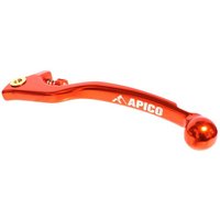 Image of Apico Elite Forged Trials Clutch Lever Inc Adjuster - To Fit Braktec - Orange