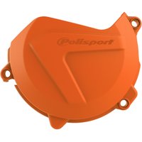 Polisport Clutch Cover Protector - KTM/ Husqvarna SXF/FC450 2016-22, EXC-F/FE 450-501 2017-23 - Orange