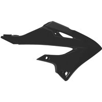 Polisport Radiator Scoops - Yamaha YZ 125/250 2022-23, YZ 125/250X 2023 - Black