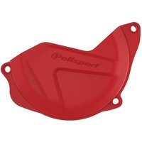 Polisport Clutch Cover Protector - Honda CRF450R 2010-16 - Red