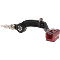 Apico Elite Trials Brake Pedal - Gas Gas Pro 2009-18 - Black/Red