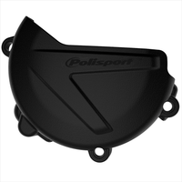 Polisport Clutch Cover Protector - Yamaha YZ125 2008-23, YZ125X 2020-23 - Black