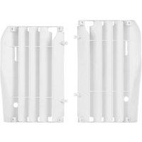 Image of Polisport Radiator Louvres - Honda CRF250R 2010-13 - White
