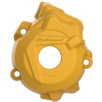 Polisport Ignition Cover Protector - KTM SXF250 2013-15, SXF350 2012-15, Husqvarna FC 250/350 2014-15 - Yellow
