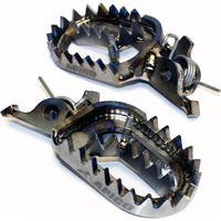 Apico Titanium Foot Pegs - Kawasaki KXF250 2006-23, KXF450 2007-23