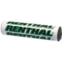 Image of Renthal 205mm/8.5" Mini SX Bar Pad - White/Green/Black