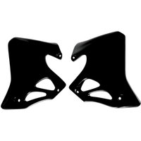 HO02672#001 - HO02672#001 - UFO Radiator Scoops - Honda CR125 1995-97, CR250 1995-96 - Black