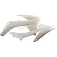 Polisport Radiator Scoops - KTM SX/SXF/XC-F 2011-12, EXC/EXC-F 2012-13 - White