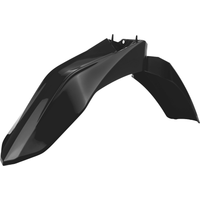 Polisport Front Fender - Gas Gas EC 250/300 2018-20, Rieju MR 250/300 2021 - Black