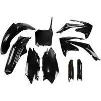 Image of HOKIT113F@001 - UFO Full Plastics Kit - Honda CRF250R 2010, CRF450R 2010 - Black