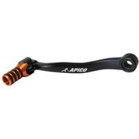 Apico Elite Gear Pedal - KTM SX/EXC/TPI 250/300 2017-22 - Black/ Orange