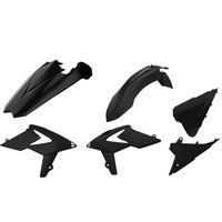 Polisport Plastics Kit - Beta 125/250/300/350/390/430/480 RR 2T & 4T 2018-19 - Black