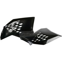 Polisport Radiator Scoops - KTM SX/SXF 2007-10, EXC/EXC-F 2008-11 - Black
