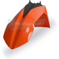 Image of Polisport Front Fender - KTM SX 125/250 2007-12, EXC/EXC-F 2008-13 - Orange