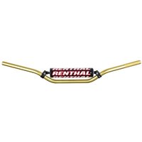 Renthal 809 7/8 RC High Bend Handlebars - Gold