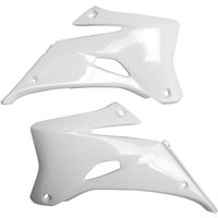 YA03882#046 - YA03882#046 - UFO Radiator Scoops - Yamaha YZF 250/450 2006-09 - White
