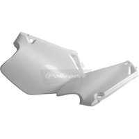 Polisport Side Panels - Honda CR125 1995-97, CR250 1992-96 - White