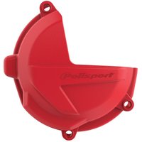 Image of Polisport Clutch Cover Protector - Beta RR 250/300 & X-Trainer 300 2018-23 - Red