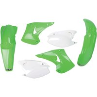 KAKIT201F@999 - KAKIT201@999 - UFO Full Plastics Kit - Kawasaki KX 125/250 2003-04 - OEM