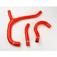 Image of WM059R - WM059R - KSX Silicon Radiator Hose Kit - Honda CRF250L 2016, CRF250R & CRF250X 2016-17 - Red