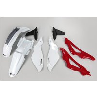 HUKIT611@999 - HUKIT611@999 - UFO Full Plastics Kit - Husqvarna CR125 & WR125 2009-13 - OEM