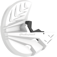 Polisport Front Disc & Bottom Fork Protector - Beta RR 2T & 4T Models 2013-18 - White