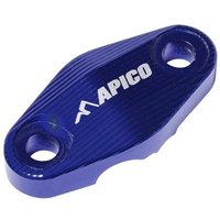 Apico Brake Hose Clamp - Husqvarna TC 125/250 & FC 250/350/450 2015-24 - Blue