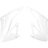 HO03689#041 - HO03689#041 - UFO Radiator Scoops - Honda CR 125/250 2002-07 - White