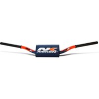 Image of R00121C-OR-BL - Neken Radical Design Fat Bar Handlebars - 132mm Rise - Orange/ Blue