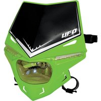 PF01715#026 - PF01715#026 - UFO Stealth 12V Headlight With LED Side Lights - Green