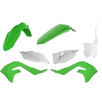 Polisport Plastics Kit - Kawasaki KXF250 2021-2024, KXF450 2019-2023 - OEM (Green/White)