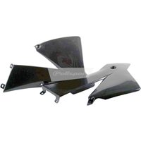 Polisport Radiator Scoops - KTM EXC 2003-04, SX 2001-04 - Silver