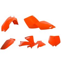 Polisport Plastics Kit - KTM SX 125/250 2001-02, EXC 2003 - Orange