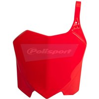 Polisport Front Number Board - Honda CRF250R 2010-13, CRF450R 2009-12 - Red