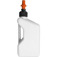 Tuff Jug 20 Litre Fast Fill Fuel Can With Ripper Cap - White/ Orange