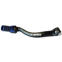 Apico Elite Gear Pedal - Yamaha YZF/WRF400/426 1998-2002 WRF250/450F 2001-06 - Black/ Blue