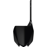 Polisport Front Number Board - Yamaha YZ 125/250 2021-23, YZF250 2019-23, YZF450 2018-22 - Black