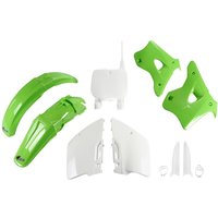Image of KAKIT192F@999 - UFO Full Plastics Kit - Kawasaki KX 125/250 1996-98 - OEM