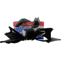Polisport Full Plastics Kit - Suzuki RMZ250 2010-18 - Black