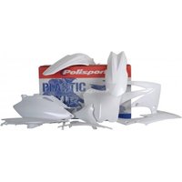 Polisport Full Plastics Kit - Honda CRF250R 2010, CRF450R 2009-10 - White