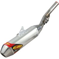 Image of 044426 - 044426 - FMF Q4 Hex Slip-On Aluminium Silencer - Yamaha YZF250 2014-18, WRF250 2015-16